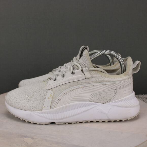 Puma Pacer Athletic Sneakers Lace Up Womens 7.5 Gray Mesh - Picture 5 of 9